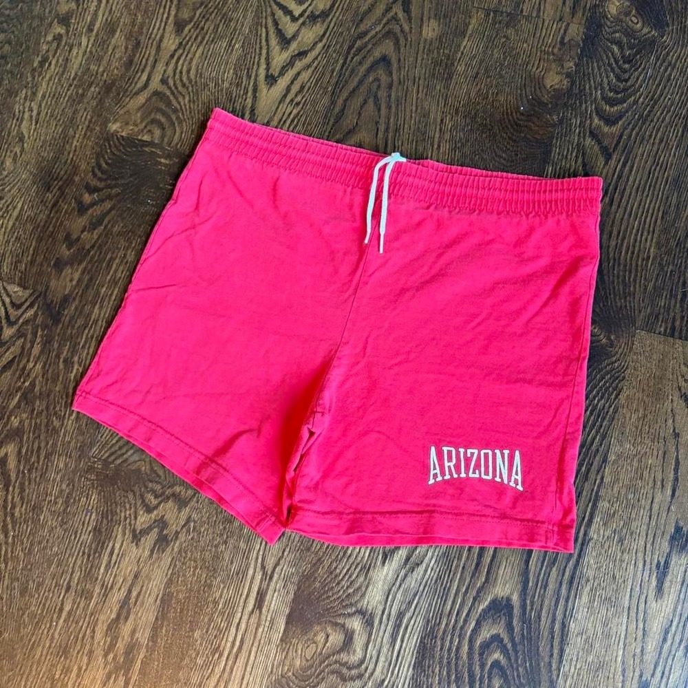 Vintage 90s Arizona Wildcats Gear For Sports Red Gym Shorts Made In USA M